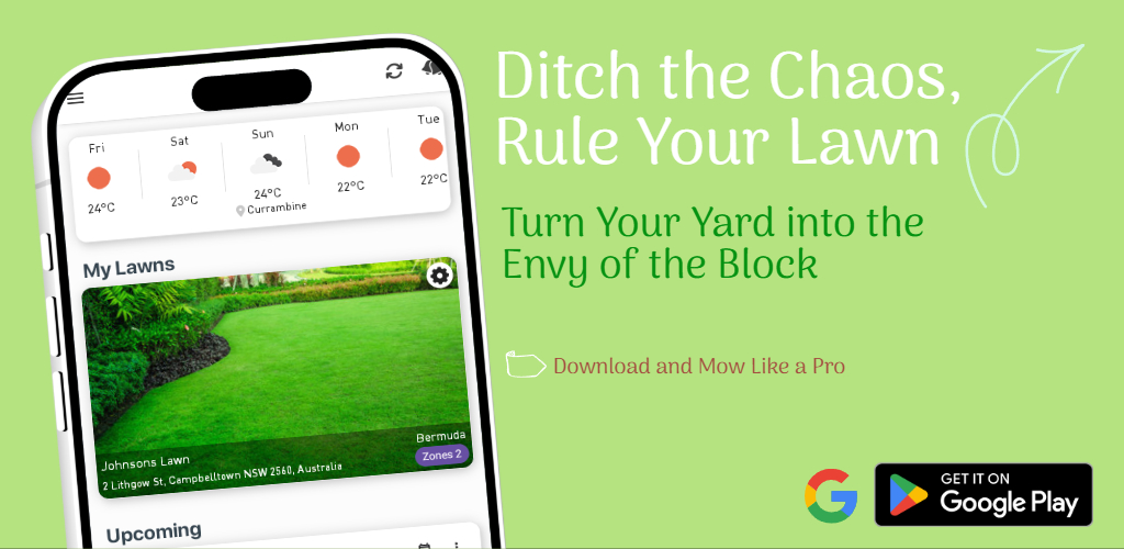 cheekymow Lawn Care App